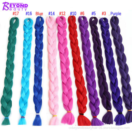 82inch 165g expression braiding hair ombre crochet braid hair darling yaki synthetic jumbo crochet hair braids